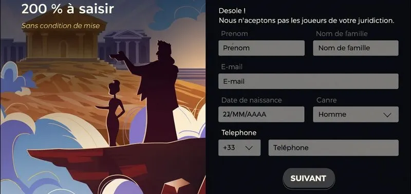 Inscription et Connexion