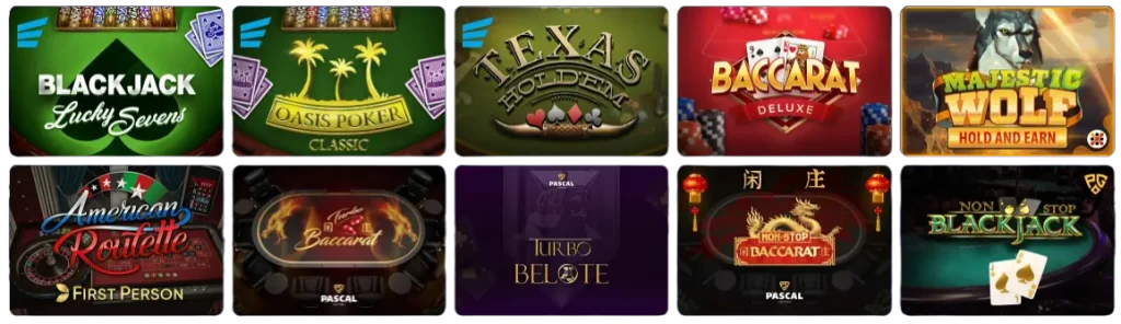 Jeux de Table